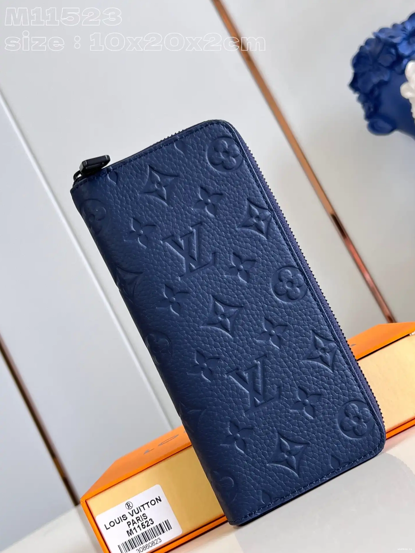 WIS cm ZIPPY LOUIS VUITTON WALLET-10*20*2 0529